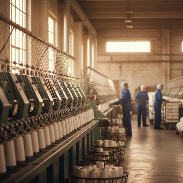 Wizualizacja branży producentów przędzy bawełnianej - kontakty B2B w bazie Baza producentów przędzy bawełnianej