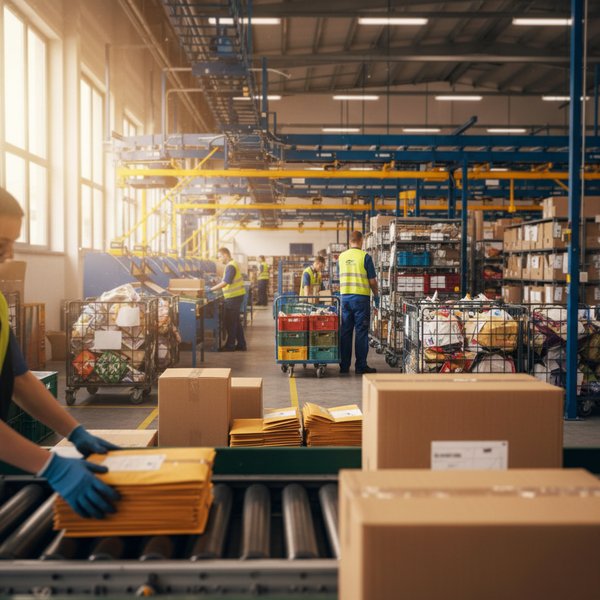 Wizualizacja branży operatorów pocztowych świadczących usługi powszechne - baza B2B