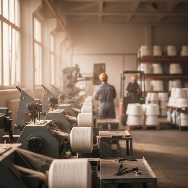 Maszyna przędzalnicza z włóknami ceramicznymi - kontakty do producentów przędzy z włókien ceramicznych PKD 1310Z