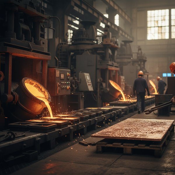 Huta miedzi koncern miedziowy Głogów z piecem szybowym - kontakty do polskich producentów miedzi PKD 2444Z