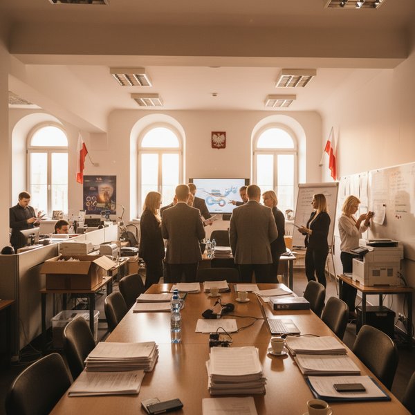 Spotkanie partii politycznej z mównicą - kontakty do polskich organizacji politycznych i partii PKD 9492Z