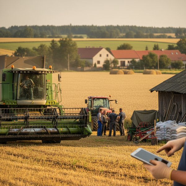 Spotkanie izby rolniczej z rolnikami - kontakty do polskich związków rolniczych i zrzeszeń