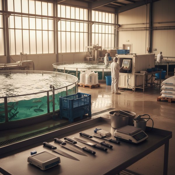 Wizualizacja branży firm wspomagających rybołówstwo i akwakulturę - baza B2B