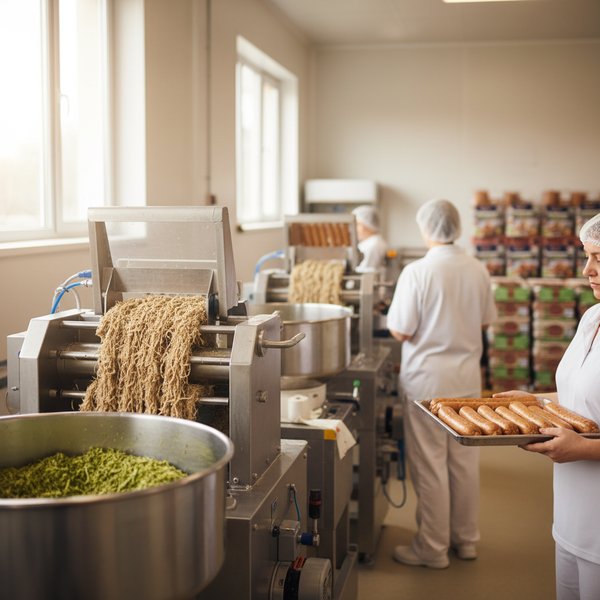 Wizualizacja branży producentów substytutów mięsa - kontakty B2B w bazie Baza producentów substytutów mięsa