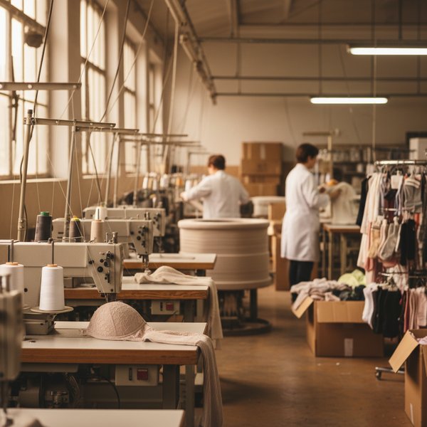Wizualizacja branży producentów bielizny i wyrobów dziewiarskich - baza B2B