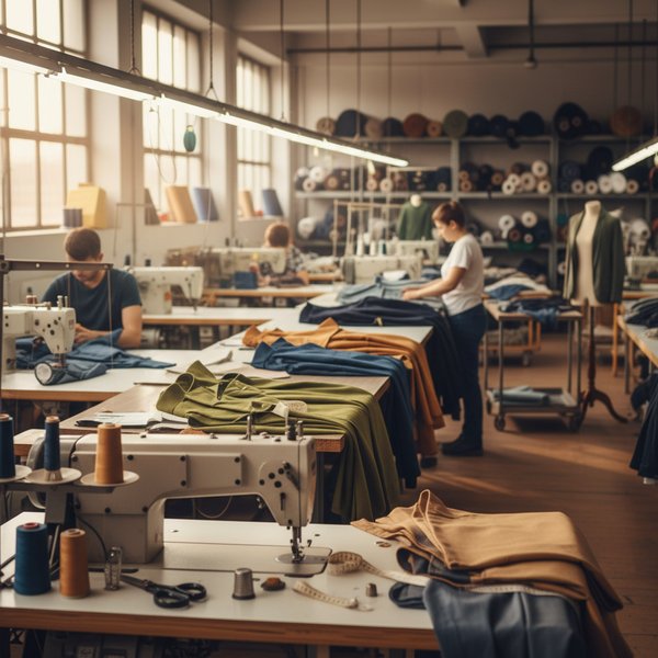 Wizualizacja branży producentów odzieży i dodatków - kontakty B2B w bazie Baza producentów odzieży i dodatków