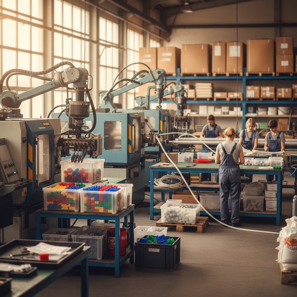 Wizualizacja branży producentów pozostałych wyrobów z tworzyw sztucznych - baza B2B