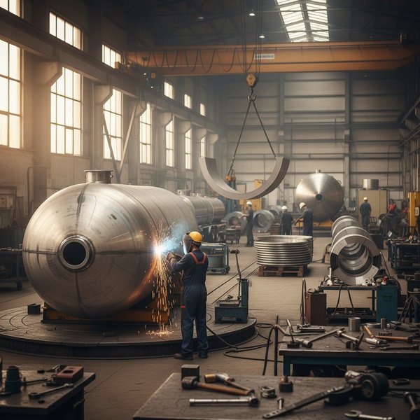 Wizualizacja branży producentów pozostałych zbiorników, cystern i pojemników metalowych - baza B2B