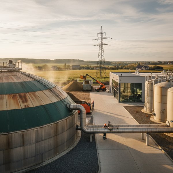 Wizualizacja branży firm energetyka biogazowa - kontakty B2B w bazie Baza firm energetyka biogazowa