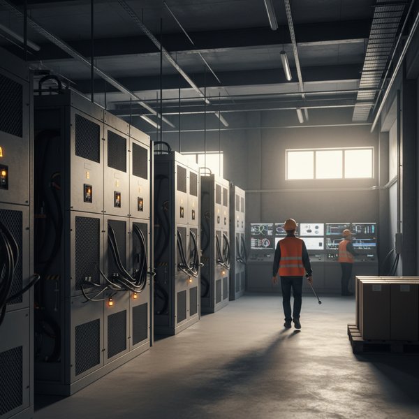 Wizualizacja branży firm magazynowania energii elektrycznej - baza B2B