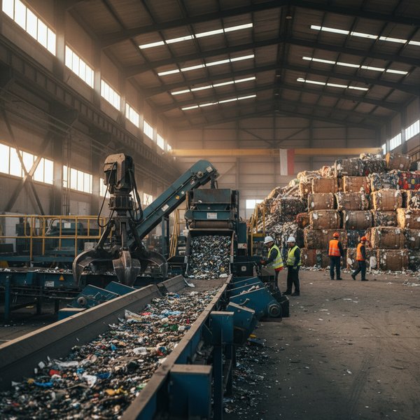 Wizualizacja branży firm pozostałego odzysku odpadów - kontakty B2B w bazie Baza firm pozostałego odzysku odpadów