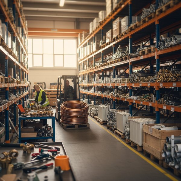 Wizualizacja branży hurtowni wyrobów metalowych oraz sprzętu i dodatkowego wyposażenia hydraulicznego i grzejnego - baza B2B