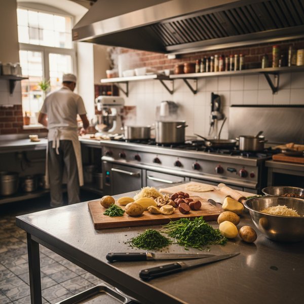 Wizualizacja branży restauracji - kontakty B2B w bazie Baza restauracji