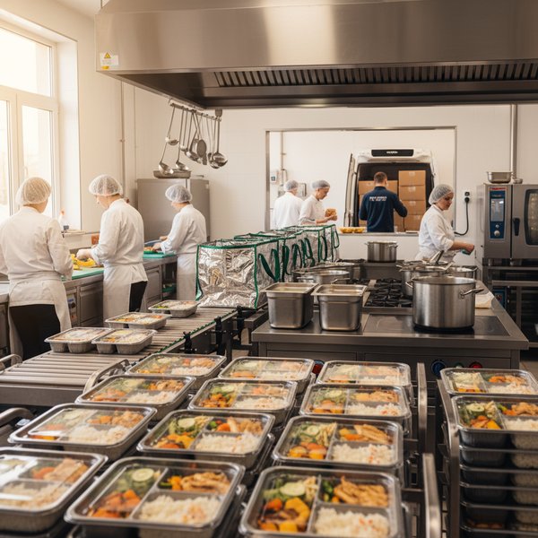 Dostarczenie cateringu lunch boxów dla branży korporacyjnej - kontakty do dostawców cateringu regularnego PKD 5629A