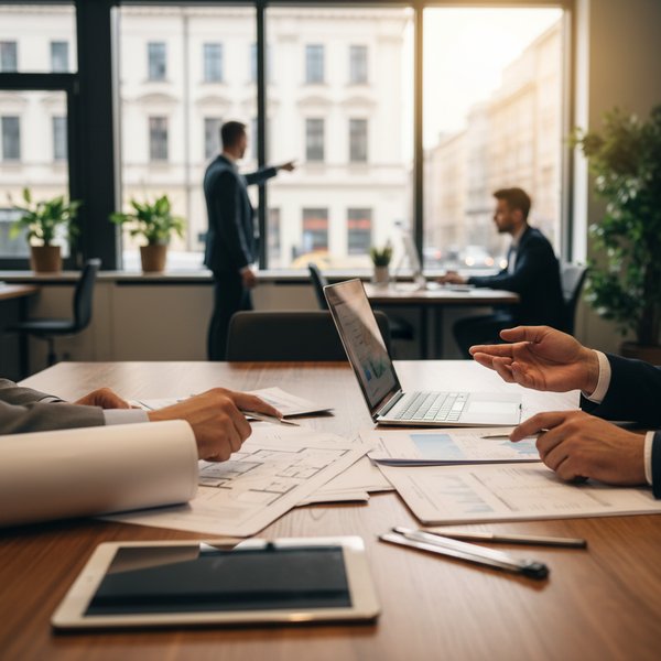 Wizualizacja branży firm kupno i sprzedaż nieruchomości na własny rachunek - baza B2B