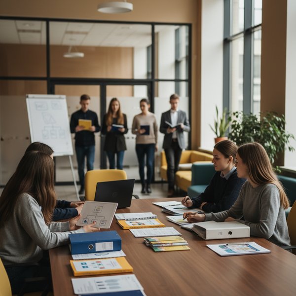 Wizualizacja branży kolegiów pracowników służb społecznych - kontakty B2B w bazie Baza kolegiów pracowników służb społecznych
