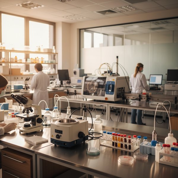 Wizualizacja branży laboratoriów medycznych - kontakty B2B w bazie Baza laboratoriów medycznych