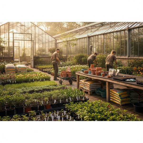 Ogród Botaniczny PAN Powsin z drzewami i ścieżkami - kontakty do polskich ogrodów botanicznych PKD 9104Z
