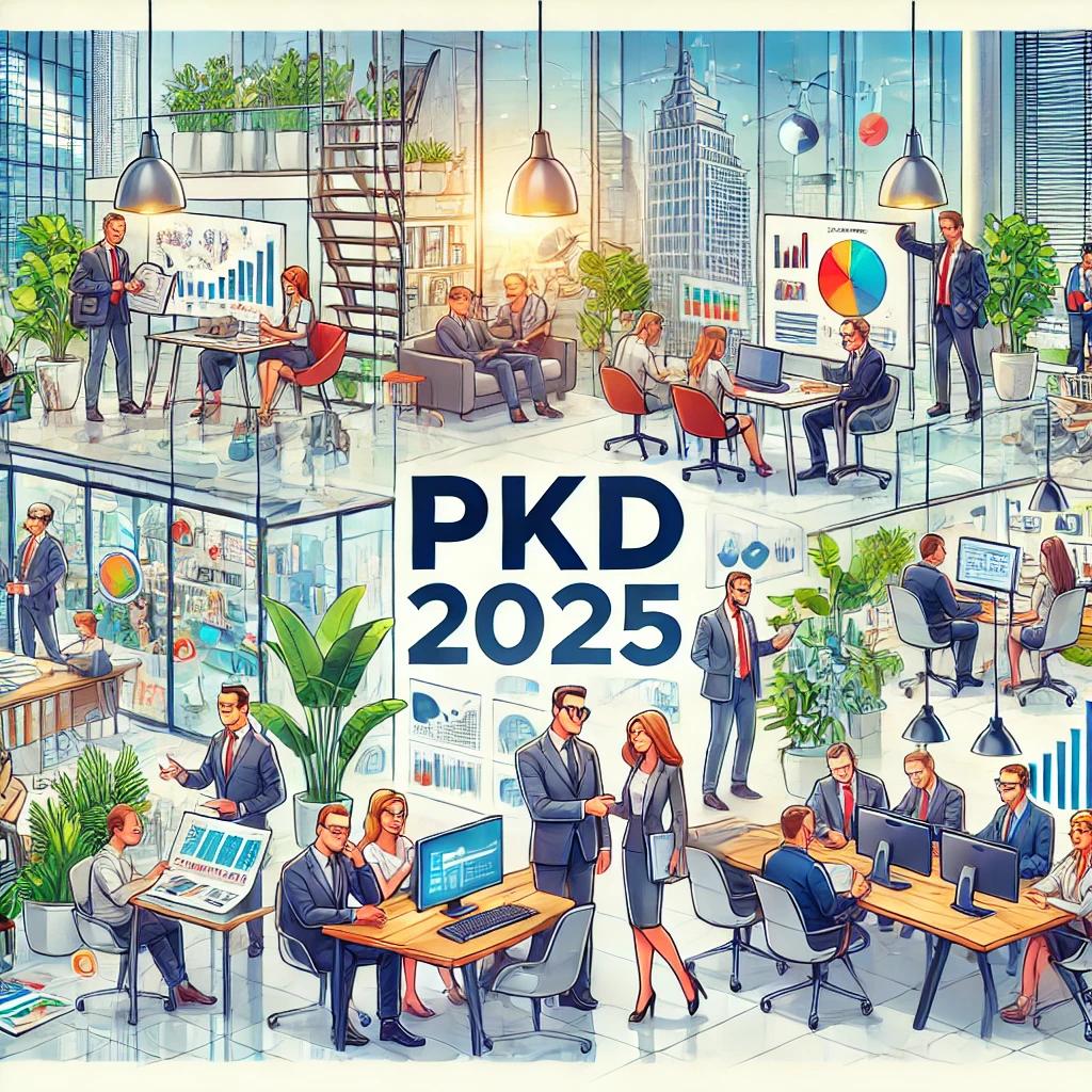 Lista nowych kodów PKD 2025 wraz z wyszukiwarką