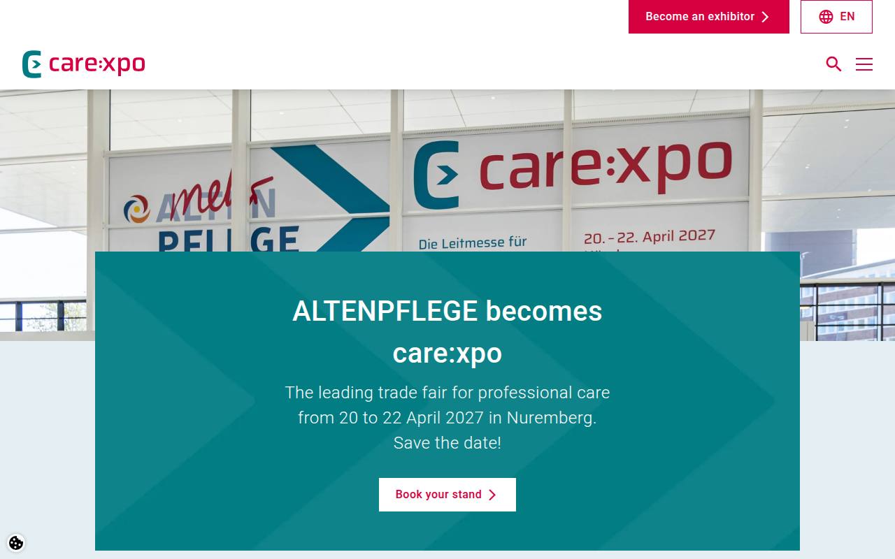 Strona targów ALTENPFLEGE