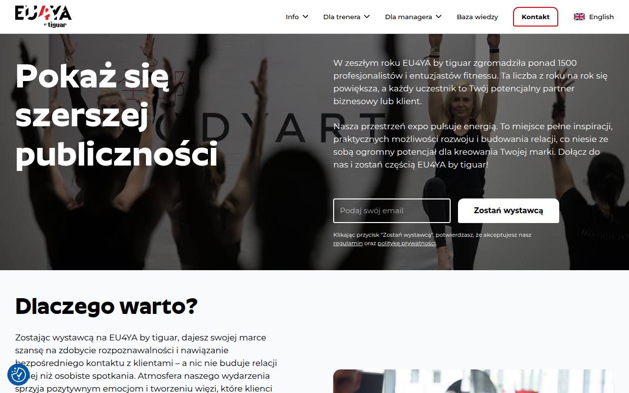 Strona targów EU4YA by tiguar