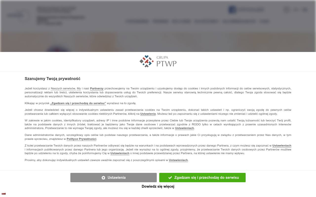 Strona targów ExpoGołębie