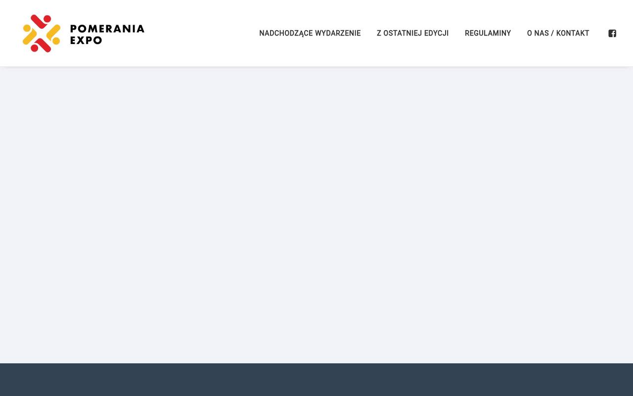 Strona targów Pomorskie Targi Mieszkaniowe DOM MIESZKANIE WNĘTRZE